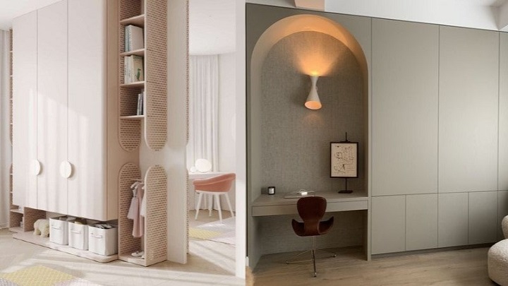 کمد دیواری لوکس و کاربردی: تجربه‌ای متفاوت از نظم و زیبایی