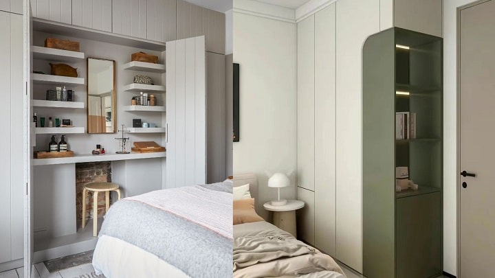 بهینه سازی فضا با کمد دیواری هوشمند و کاربردی