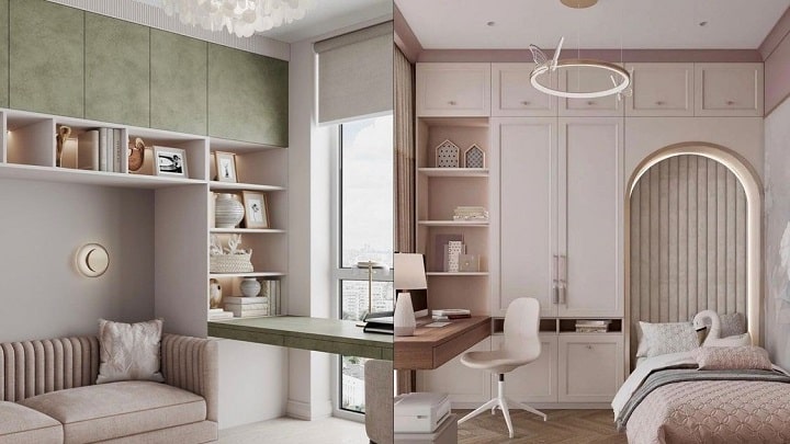 طراحی مدرن و مینیمال: کمد دیواری زیبا و کاربردی برای اتاق خواب