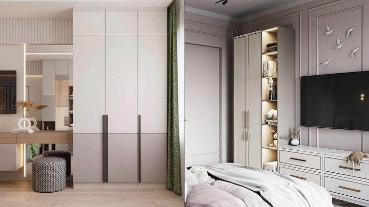 دکوراسیون اتاق خود را با کمد دیواری شیک و منحصر به فرد ارتقا دهید