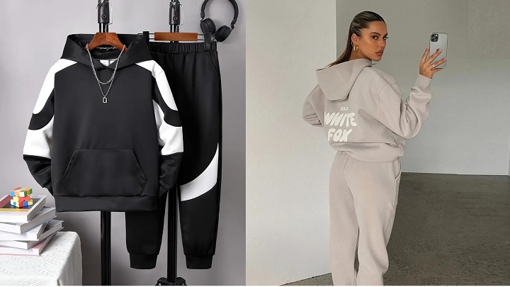 هودی و شلوار ست زنانه جدید هودی و شلوار ست زنانه جدید