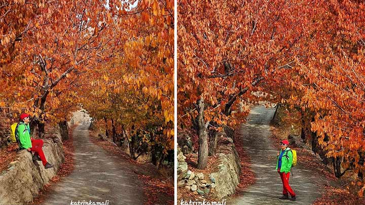 روستای پاییزی سنگان روستای پاییزی سنگان