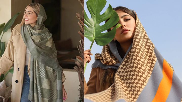 تنوعی از رنگها و طرحهای پاییزی در شال و روسریهای جدید تنوعی از رنگها و طرحهای پاییزی در شال و روسریهای جدید