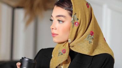 انواع مدل شال و روسری با رنگ‌های ترند پاییز 1403