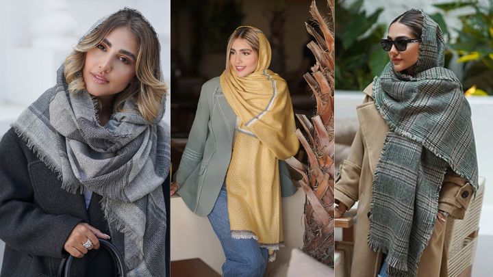 مجموعه محدود شال و روسریهای پاییزی با رنگهای خاص و منحصر به فرد مجموعه محدود شال و روسریهای پاییزی با رنگهای خاص و منحصر به فرد