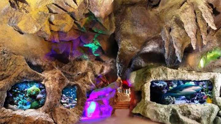 غار آکواریوم گنجنامه همدان غار آکواریوم گنجنامه همدان