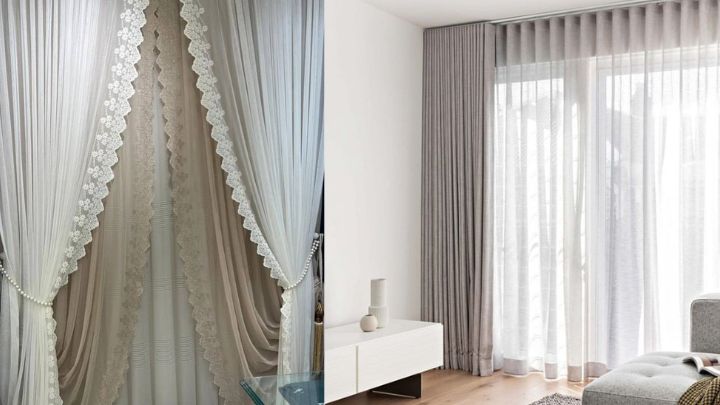 پردههای پنبهای ساده پردههای پنبهای ساده