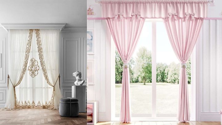 انواع پردههای ساده برای سالن و پذیرایی انواع پردههای ساده برای سالن و پذیرایی