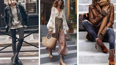 بوت‌های بند دار را با چه استایلی ست کنیم؟