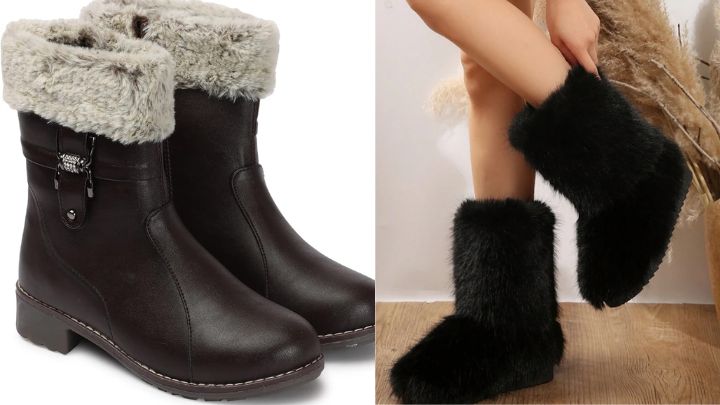 بوتهای خزدار: ترکیبی از مد و گرما بوتهای خزدار: ترکیبی از مد و گرما