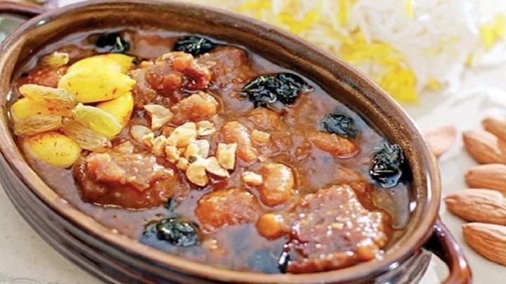 مراحل تهیه خورش حبشی مراحل تهیه خورش حبشی