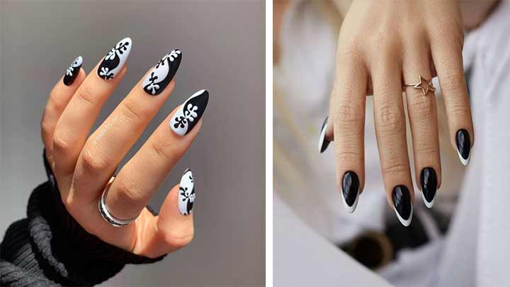 سفید و مشکی، ترکیبی بینظیر برای ناخنهای شما سفید و مشکی، ترکیبی بینظیر برای ناخنهای شما