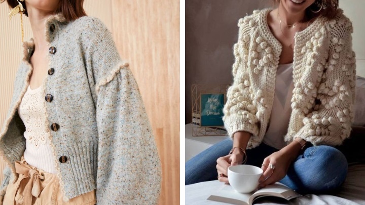 با بافتنی جلو باز، همیشه احساس راحتی کنید