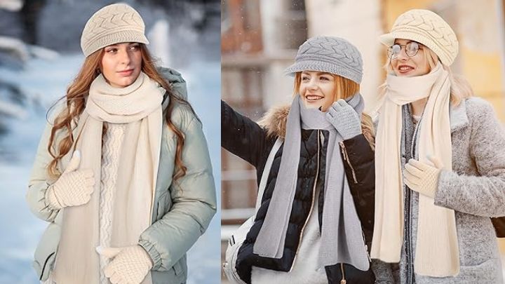 جدیدترین ترندها؛ ستهای شال و کلاه پاییزی و زمستانی جدیدترین ترندها؛ ستهای شال و کلاه پاییزی و زمستانی