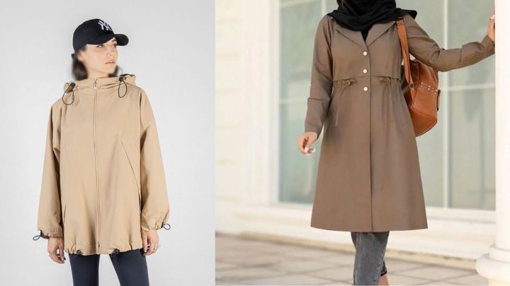 مانتوهای پاییزی چرم، جین و بافت؛ انتخابی برای هر سلیقه