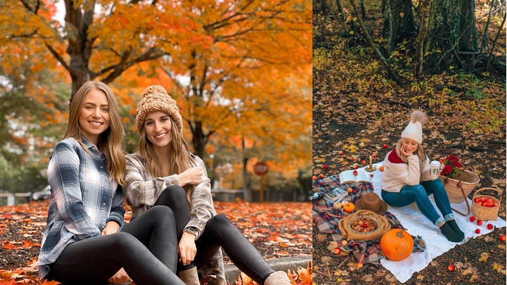 در دل طبیعت پاییزی، با استایلی خاص بدرخشید