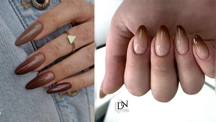ناخنهای آمبره قهوهای؛ ترکیبی از کلاسیک و مدرن ناخنهای آمبره قهوهای؛ ترکیبی از کلاسیک و مدرن