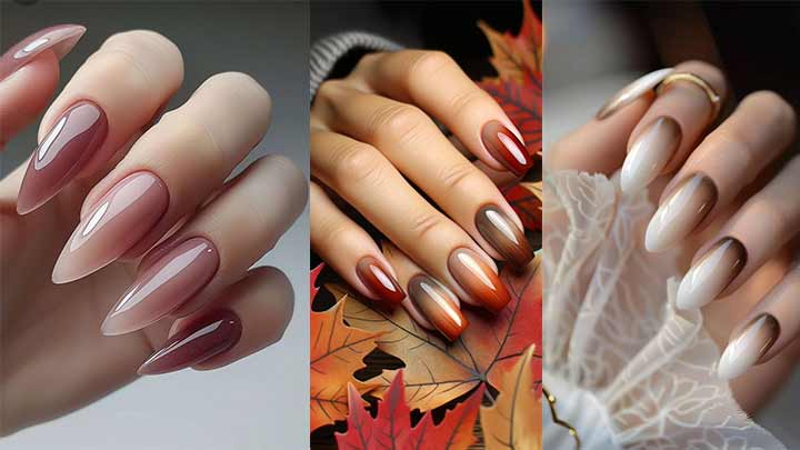 ناخنهای قهوهای؛ تکمیلکننده استایل پاییزی شما ناخنهای قهوهای؛ تکمیلکننده استایل پاییزی شما