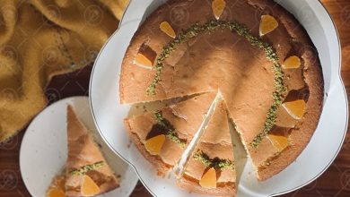 (ویدئو) طرز تهیه کیک نارنگی با طعمی بینظیر