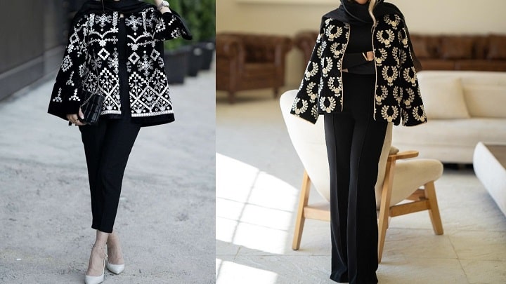 انواع مدلهای کتهای سوزن دوزی پاییزی ترند 1403 انواع مدلهای کتهای سوزن دوزی پاییزی ترند 1403