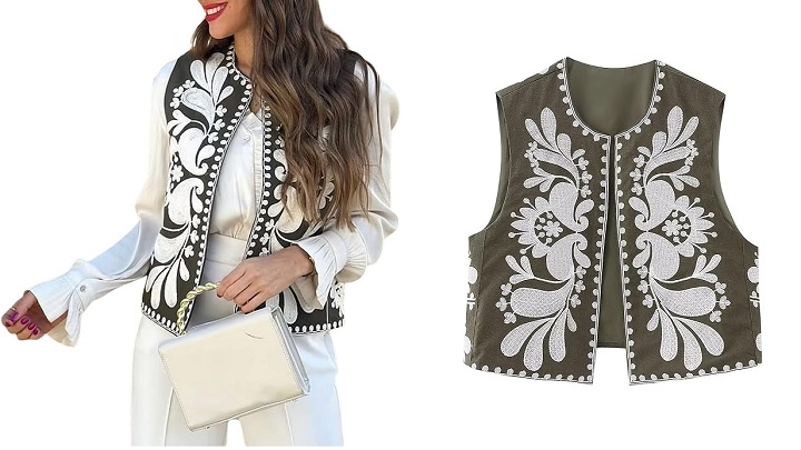 جادوی گلدوزی روی جلیقه‌ها