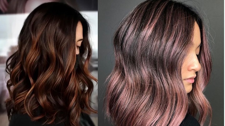 هایلایتهای گرم برای موهای قهوهای هایلایتهای گرم برای موهای قهوهای