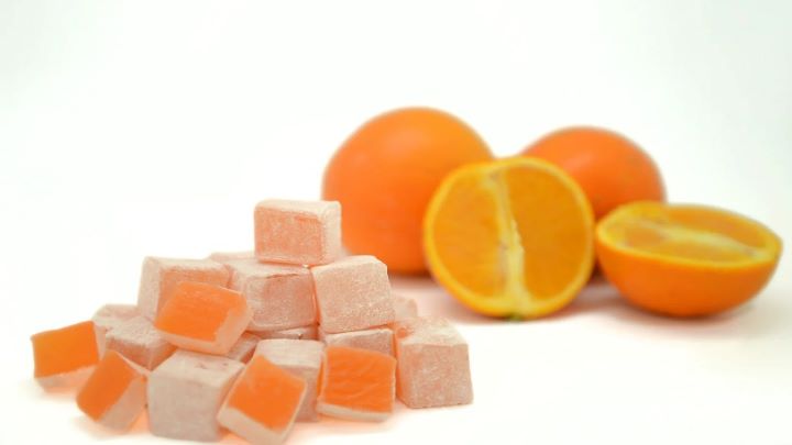 طرز تهیه لوکوم پرتقال