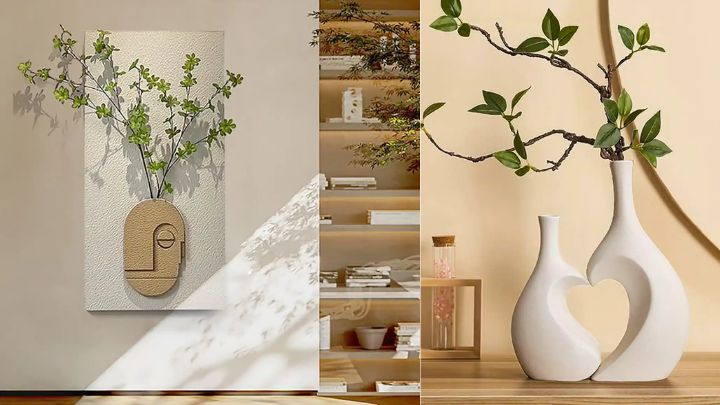 گلدانهای شفاف و شیشهای مینیمال گلدانهای شفاف و شیشهای مینیمال