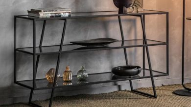 22 مدل کنسول مدرن فلزی ترند؛ به خانه خود روح ببخشید