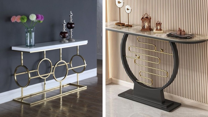 ترند سال: کنسولهای فلزی برای خانههای مدرن ترند سال: کنسولهای فلزی برای خانههای مدرن