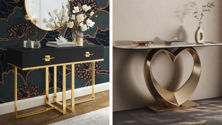 کنسول فلزی: تلفیقی از هنر و صنعت کنسول فلزی: تلفیقی از هنر و صنعت