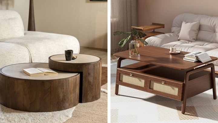 میز عسلی چوبی: طرحهایی نوآورانه برای فضاهای کوچک میز عسلی چوبی: طرحهایی نوآورانه برای فضاهای کوچک