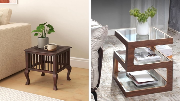 میز عسلی چوبی: تلفیقی از سنت و مدرنیته میز عسلی چوبی: تلفیقی از سنت و مدرنیته