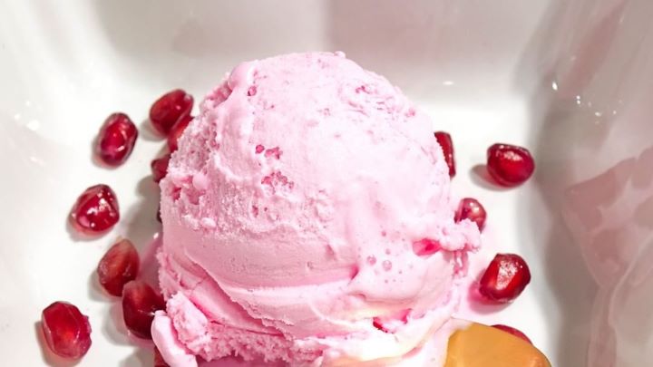 طرز تهیه بستنی انار