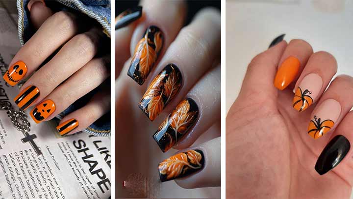 هماهنگی رنگ در طراحی ناخن پاییزی هماهنگی رنگ در طراحی ناخن پاییزی