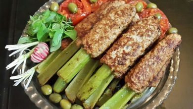 طرز تهیه کباب مرغ با کرفس به روش خانگی