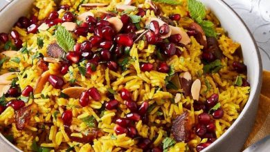 طرز تهیه انار پلو شیرازی+ فوت‌وفن‌ های حرفه‌ای