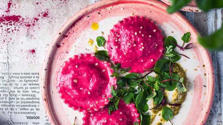 نکات و فوت‌وفن های طرز تهیه راویولی چغندر بدون خمیر