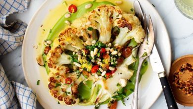 طرز تهیه استیک گل‌ کلم رژیمی+ نکات و فوت‌وفن‌ ها