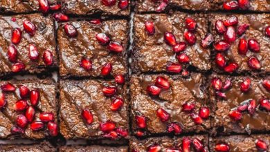 طرز تهیه براونی انار مخصوص شب یلدا+ نکات طلایی
