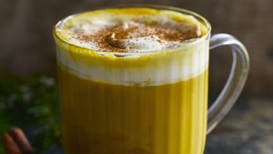 طرز تهیه لاته زعفرانی+ نکات و فوت‌وفن ها