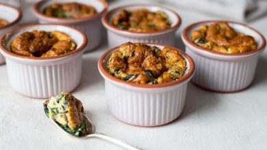 طرز تهیه سوفله اسفناج+ نکات و فوت‌وفن ها