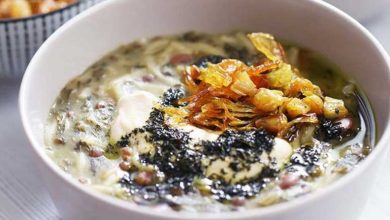 طرز تهیه آش رشته جا افتاده + نکات و فوتوفن ها