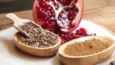 طریقه مصرف هسته انار در انواع غذاها (4 روش طلایی)