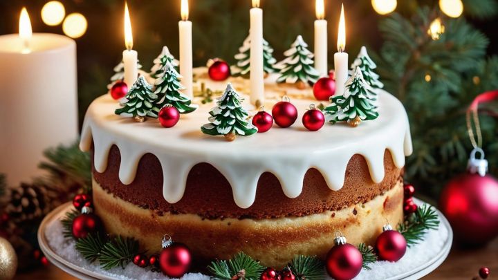 طعم کریسمس را با این کیک‌ها بچشید
