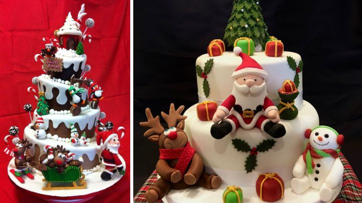 کیک‌هایی که جشن کریسمس شما را خاص می‌کنند