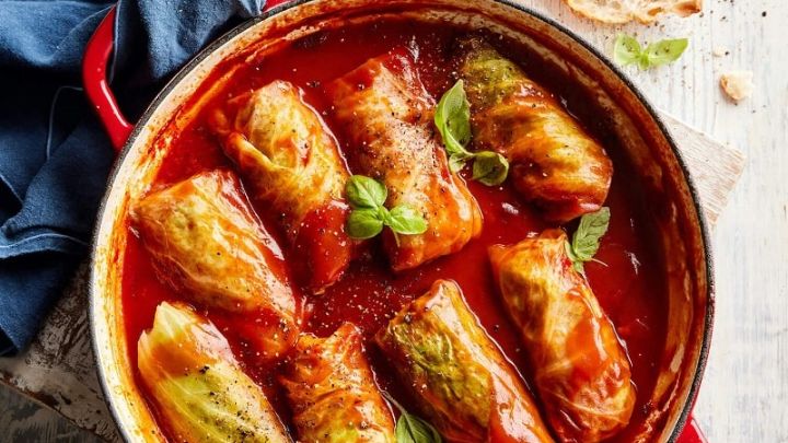 طرز تهیه دلمه کلم‌پیچ (کلم‌برگ)