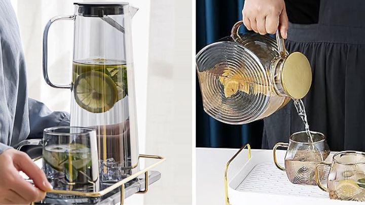 ست‌های پارچ و لیوان با طراحی‌های منحصر به فرد