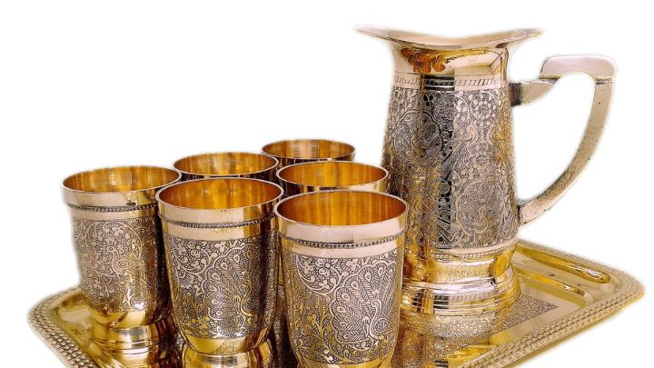 انواع مدل ست‌های پارچ و لیوان لاکچری