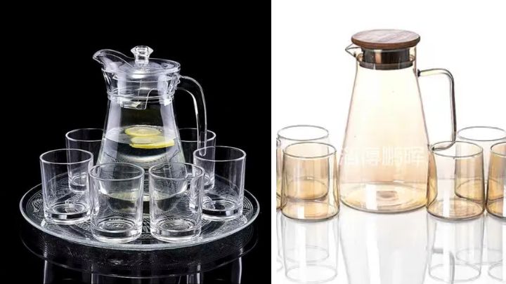 هدیه‌ای بی‌نظیر برای عزیزانتان: ست‌های پارچ و لیوان لاکچری